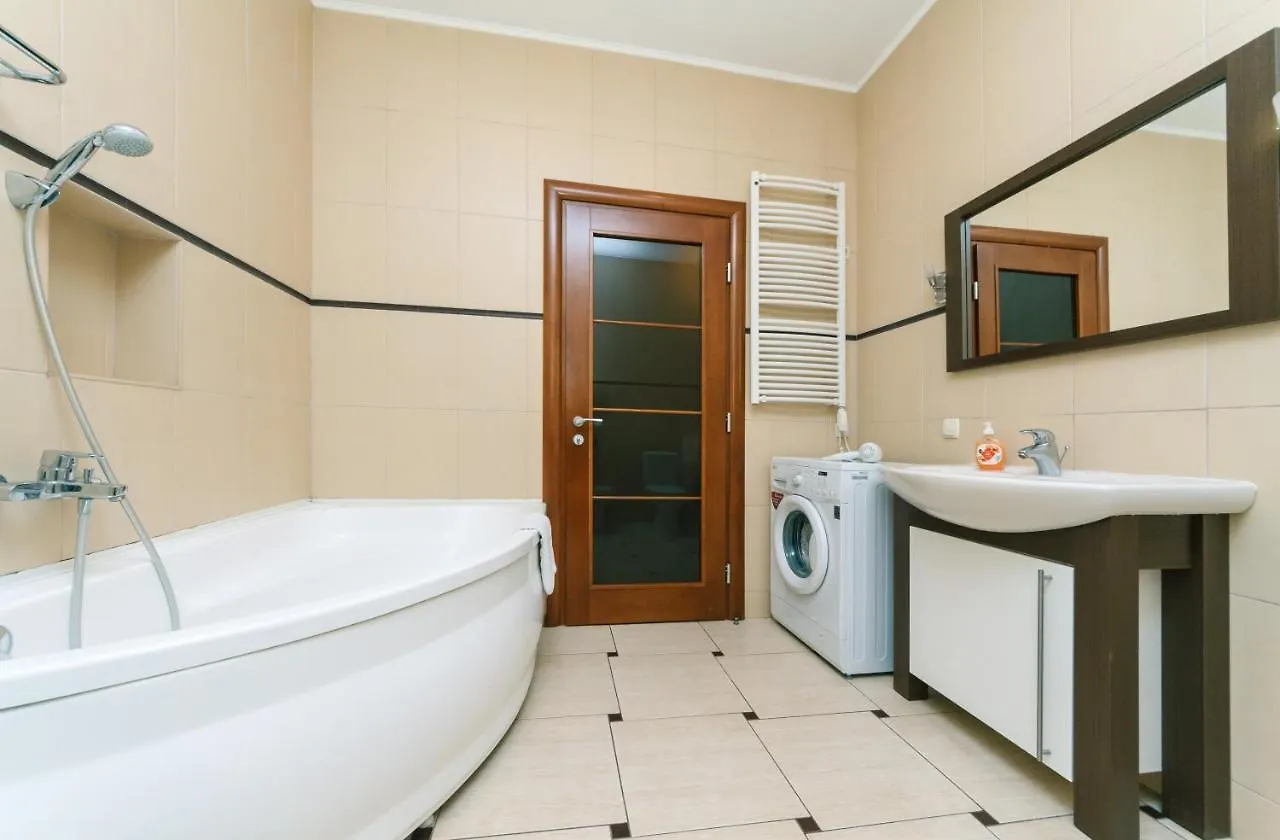 Apartmán Квартира В Тихом Месте Шумного Мегаполиса Kyjev